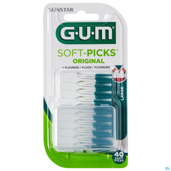 Gum softpicks plast-ctc fluor origin. large 40 634