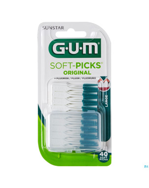 Gum softpicks plast-ctc fluor origin. large 40 634