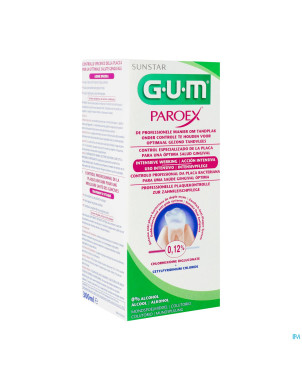 Gum paroex bain bouche 0,12% chlorhex.  300ml 1784