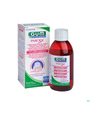 Gum paroex bain bouche 0,12% chlorhex.  300ml 1784