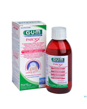 Gum paroex bain bouche 0,12% chlorhex.  300ml 1784