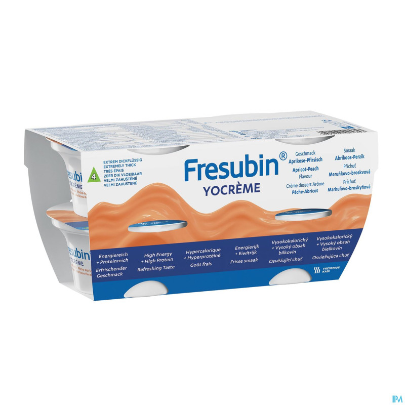 Fresubin yocreme peche-abricot    4x125g