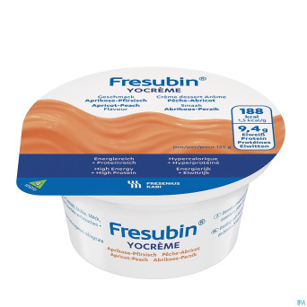 Fresubin yocreme peche-abricot    4x125g