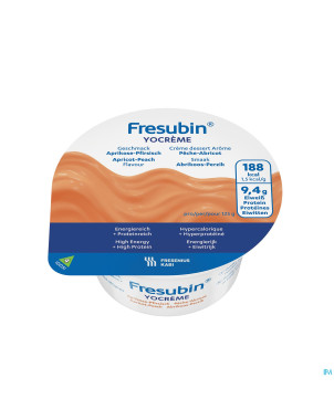 Fresubin yocreme peche-abricot    4x125g