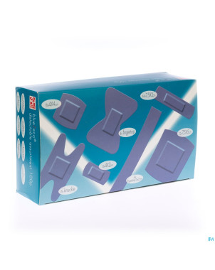 Bluezeno pansement detectable assortment 100