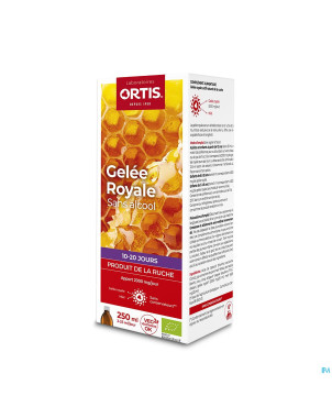Ortis gelee royale bio    250ml