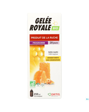 Ortis gelee royale bio    250ml