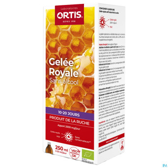 Ortis gelee royale bio    250ml