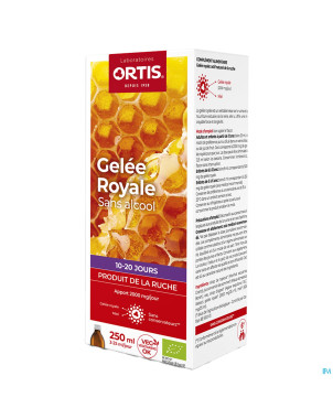 Ortis gelee royale bio    250ml