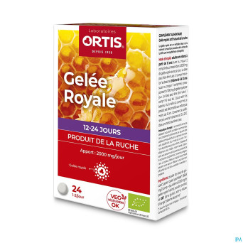 Ortis gelee royale bio comp a croquer 24