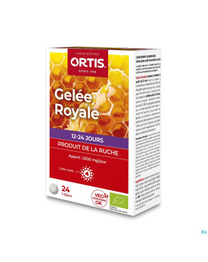 Ortis gelee royale bio comp a croquer 24