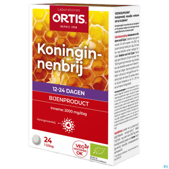 Ortis gelee royale bio comp a croquer 24