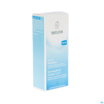 Weleda demaquillant tonique 2en1 fl 100ml