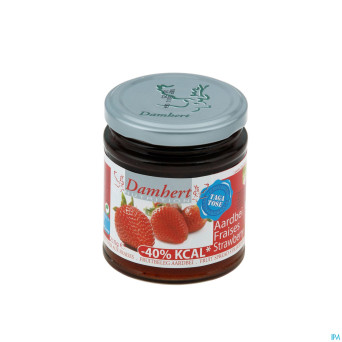 Damhert confiture fraise + tagatose 210g