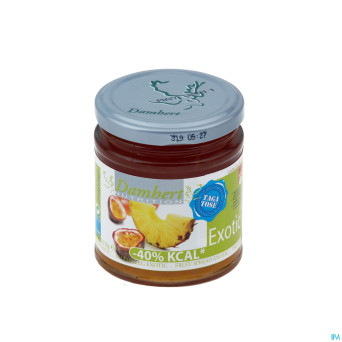 Damhert confiture exotic + tagatose 210g