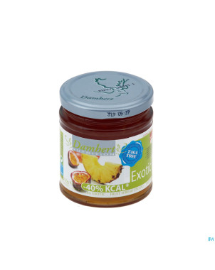 Damhert confiture exotic + tagatose 210g