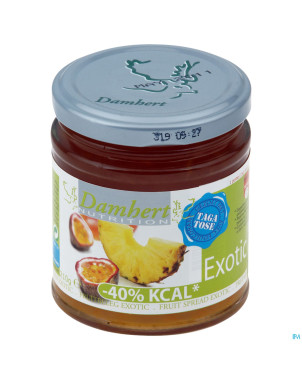 Damhert confiture exotic + tagatose 210g