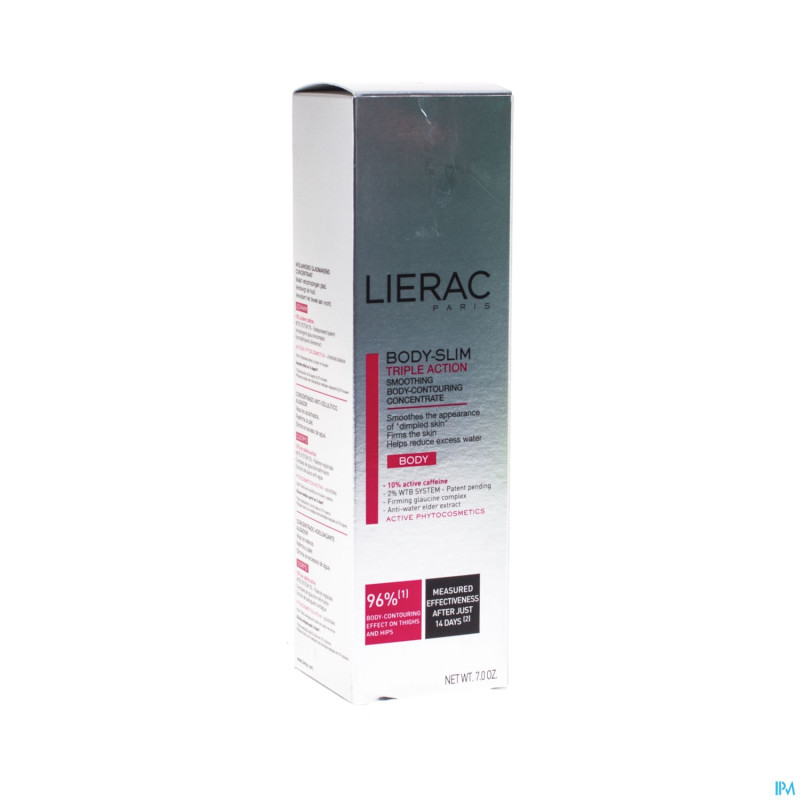 Lierac bodyslim conc.multi action   fl pompe 200ml