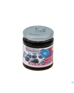 Damhert confiture groseil.rouge-myrtil.+tagat.210g
