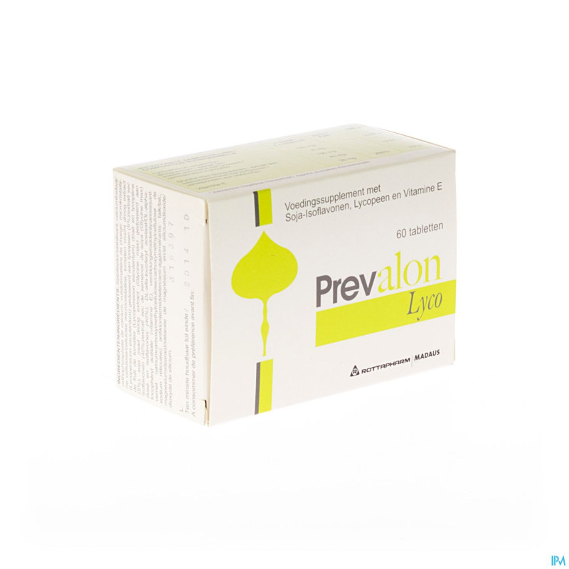 Prevalon lyco comp 60