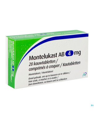 Montelukast ab  4mg comp a macher 28