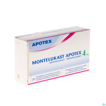 Montelukast ab  4mg comp a macher 28