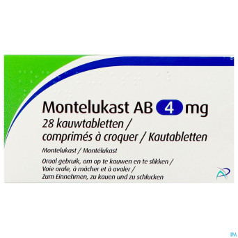 Montelukast ab  4mg comp a macher 28