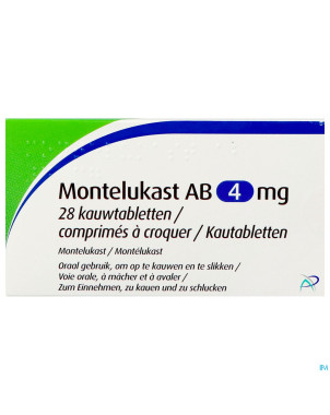Montelukast ab  4mg comp a macher 28