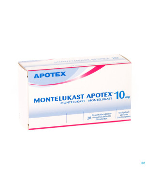 Montelukast ab  10mg comp pell 28