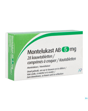 Montelukast ab  5mg comp a macher 28