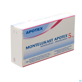 Montelukast ab  5mg comp a macher 28