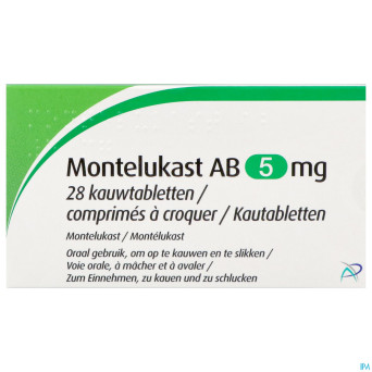 Montelukast ab  5mg comp a macher 28