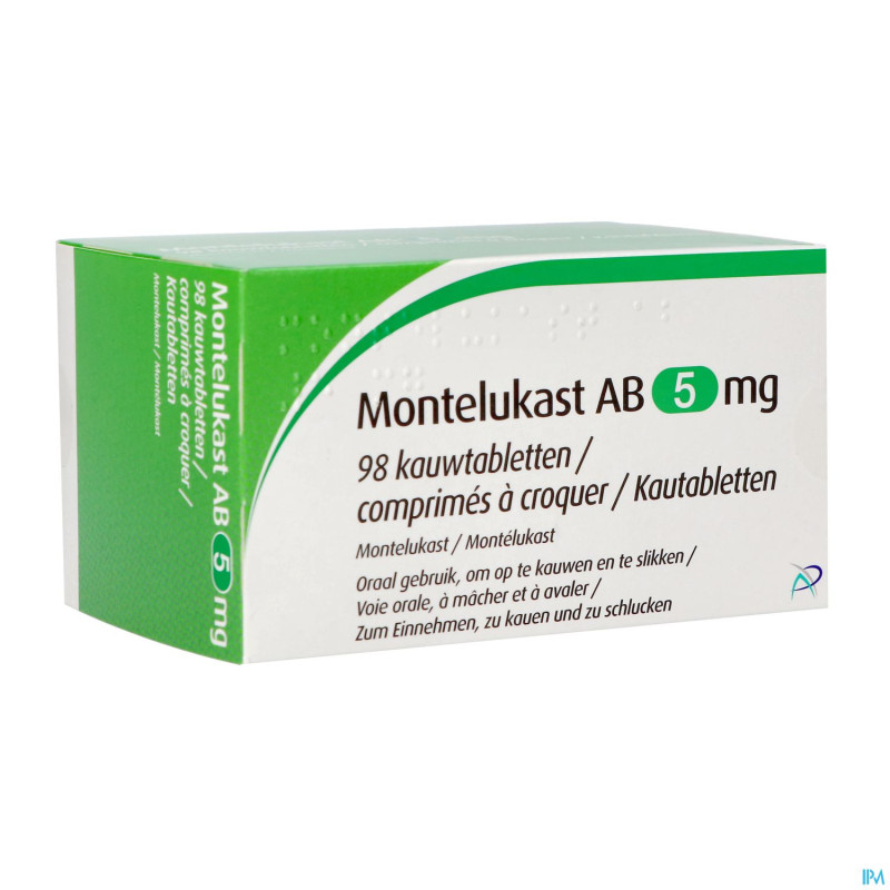 Montelukast ab  5mg comp a macher 98