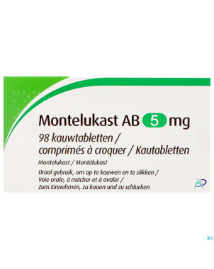 Montelukast ab  5mg comp a macher 98