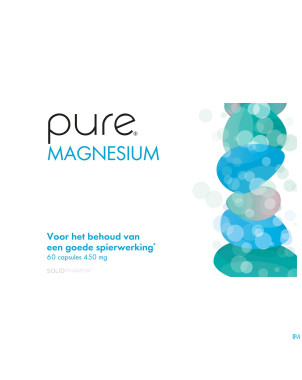 Pure magnesium    caps 60