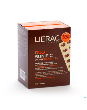 Lierac duo bronzage    caps 60 promo