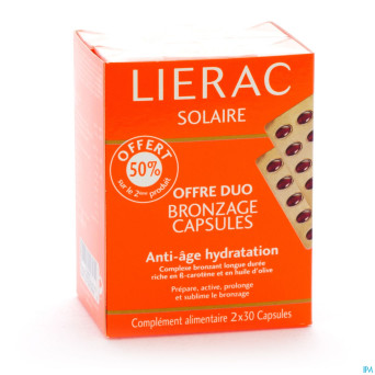 Lierac duo bronzage    caps 60 promo