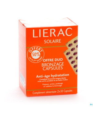 Lierac duo bronzage    caps 60 promo