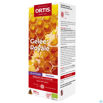 Ortis gelee royale bio    500ml