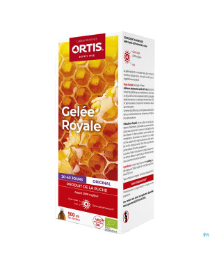 Ortis gelee royale bio    500ml