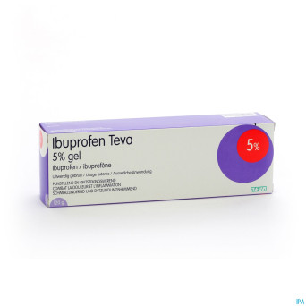 Ibuprofen teva gel tube 120 g
