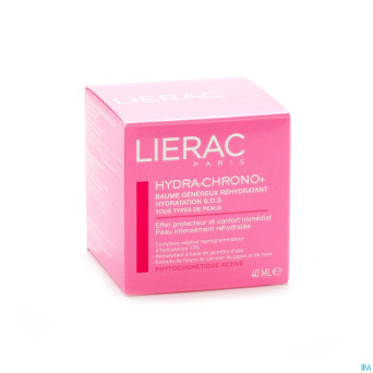 Lierac hydra chrono+ baume ttp    pot 40ml