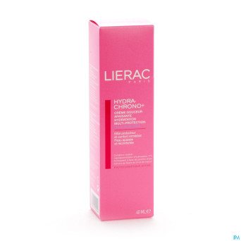 Lierac hydra chrono+ cr douce p.frag.fl pompe 40ml
