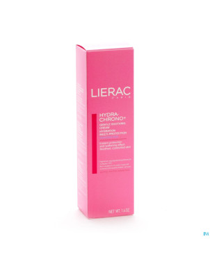 Lierac hydra chrono+ cr douce p.frag.fl pompe 40ml
