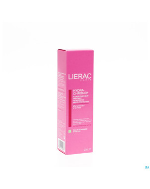 Lierac hydra chrono+ fluide pn-p mix.fl pompe 40ml
