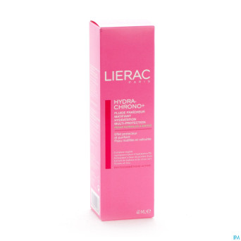 Lierac hydra chrono+ fluide pn-p mix.fl pompe 40ml