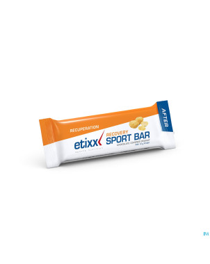 Etixx recovery + energy sport bar peanut 1x40g