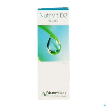 Nutrivit d3 liquid    gutt 100ml    nutrisan