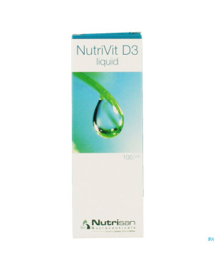 Nutrivit d3 liquid    gutt 100ml    nutrisan