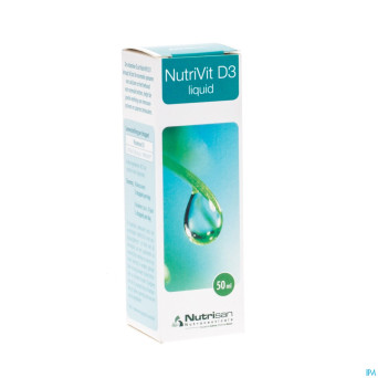 Nutrivit d3 liquid    gutt  50ml    nutrisan